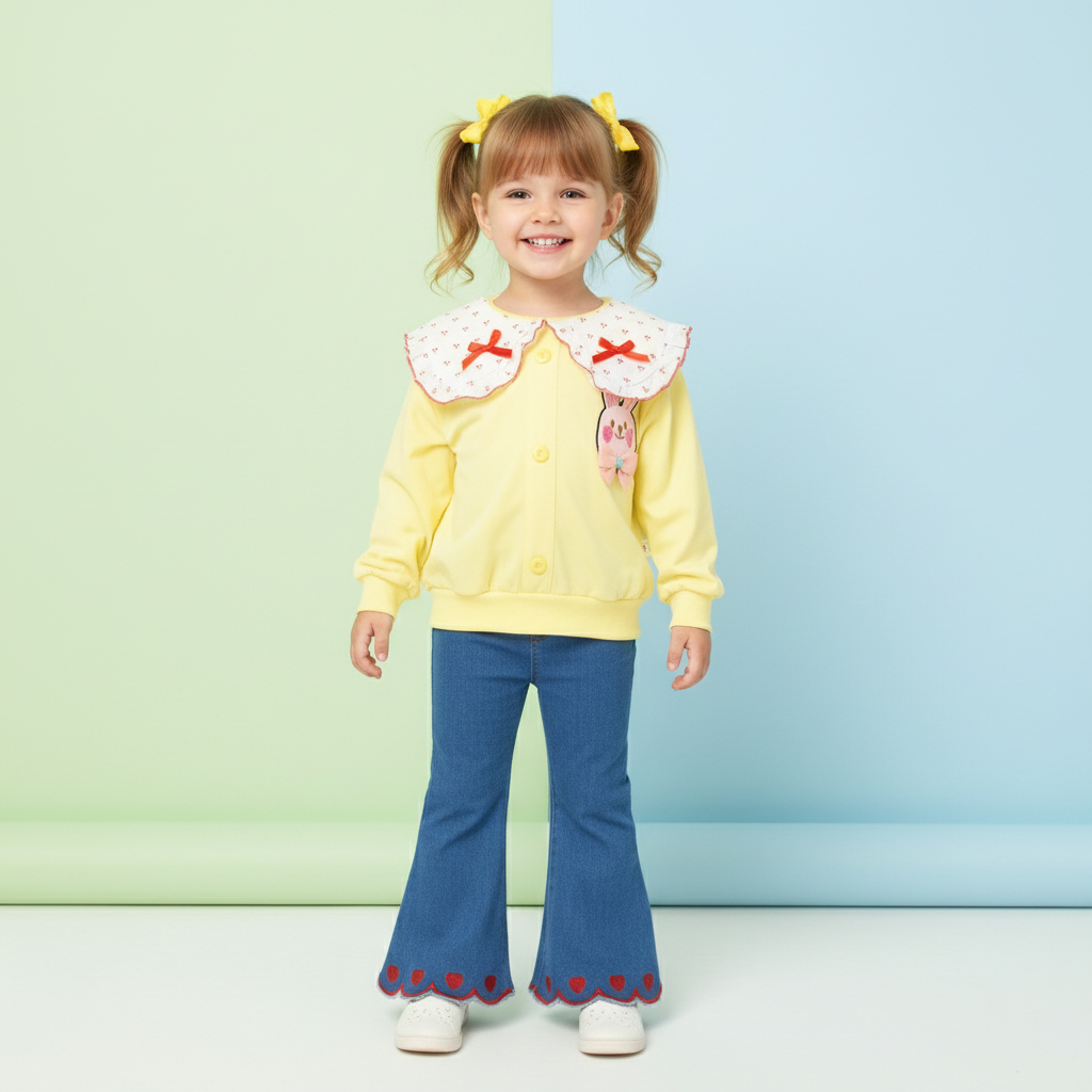 ENSEMBLE 2 pcs t-shirt JAUNE