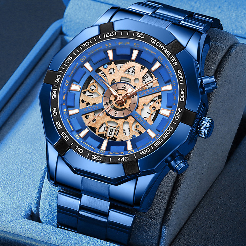 Montre Homme BINBOND SPORT BLEU