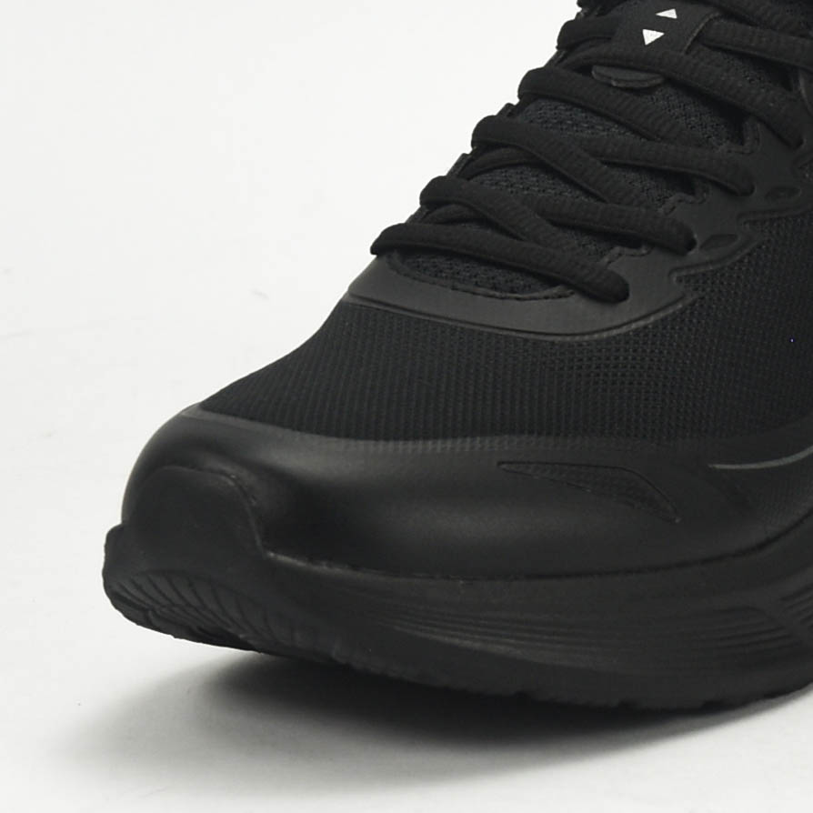 PEAK TRAINING RUNNING SHOES-ALL BLACK