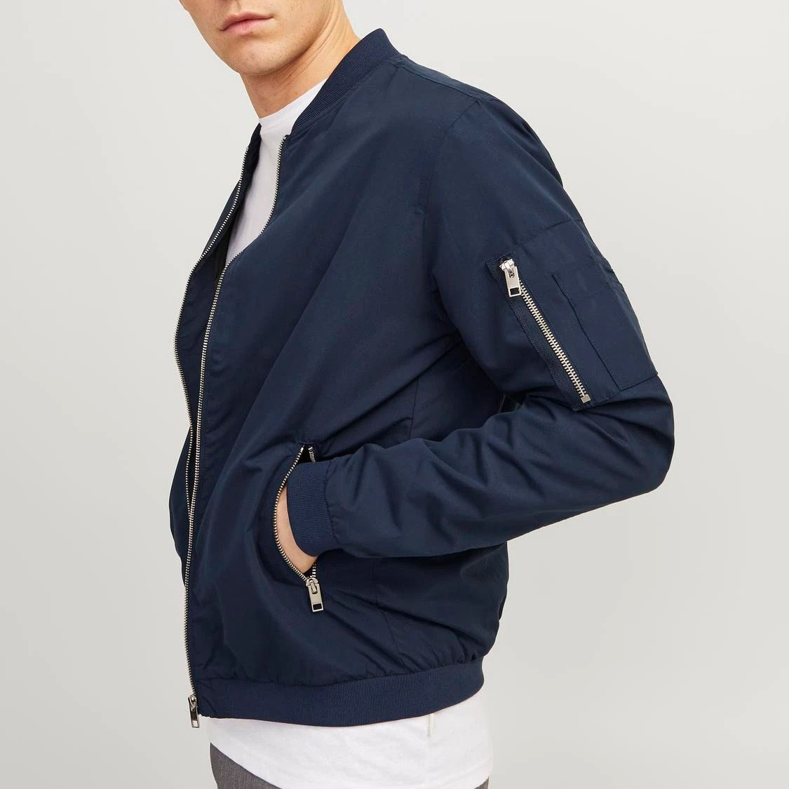 JACK & JONES BOMBER JOMER BOMBER BLEU NUIT