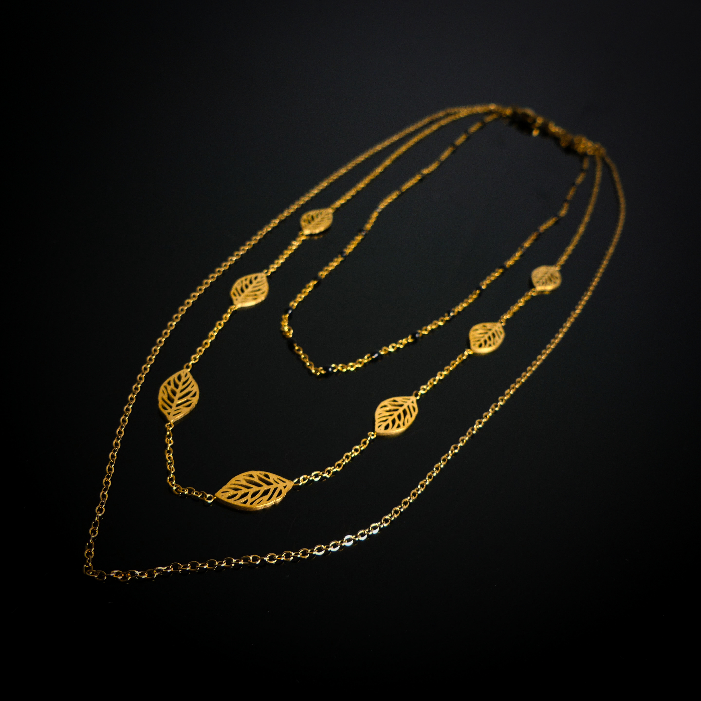 collier triple chaine N67