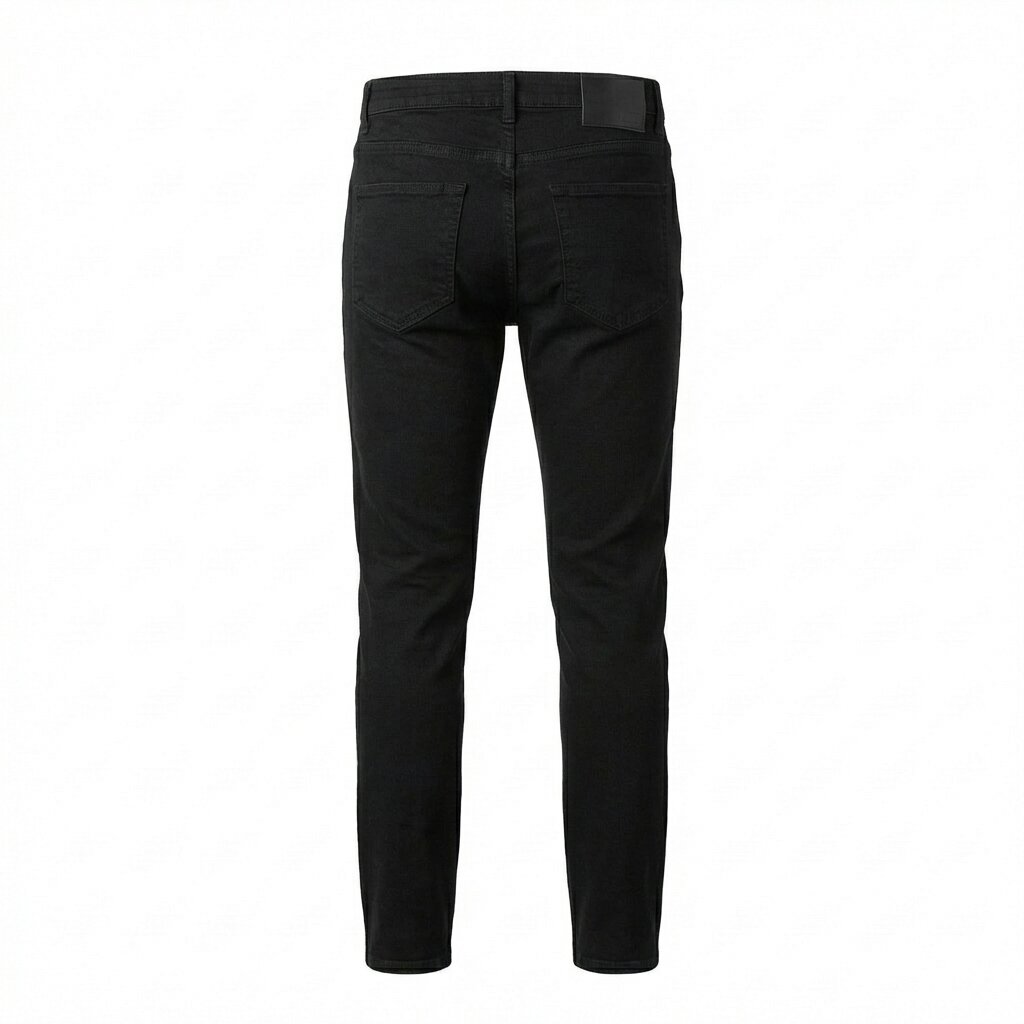 DEPART PANTALON JEAN SLIM HOMME NOIR