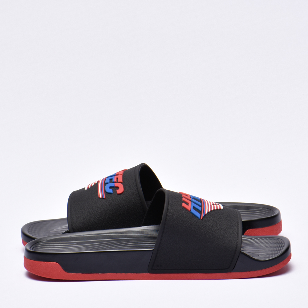 HI TEC HERITAGE SLIDE BLACK RED BLUE