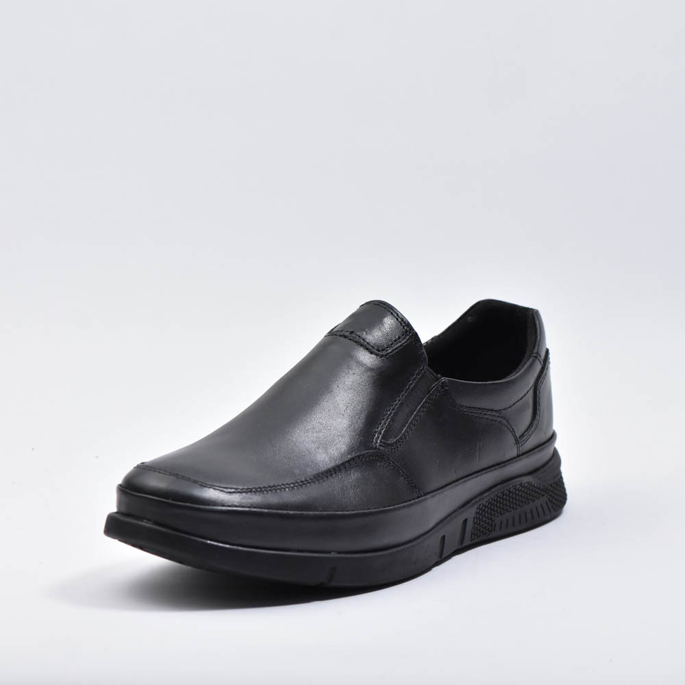 MOCASSINS CUIR NOIR