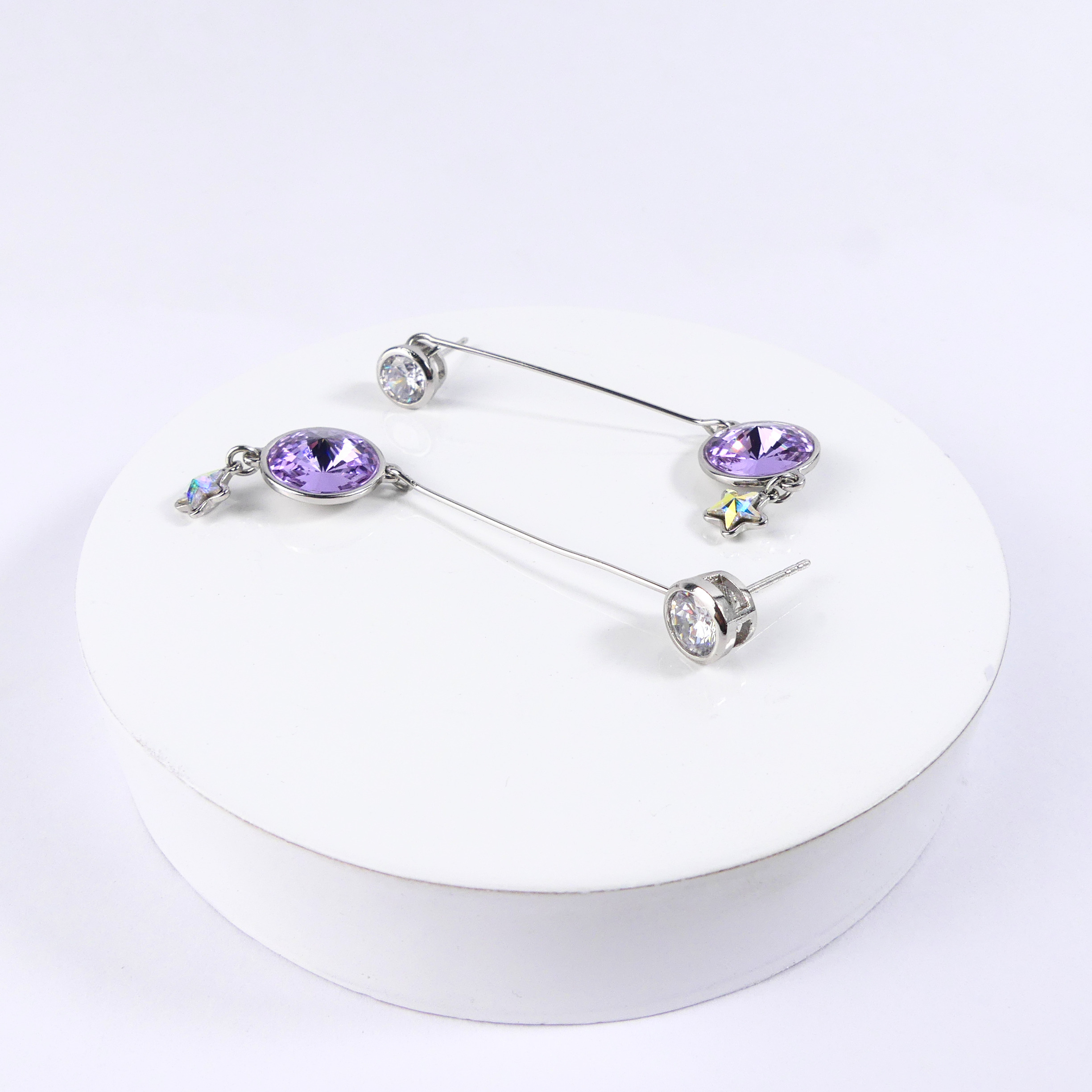 boucle d'oreille pendantes rond move