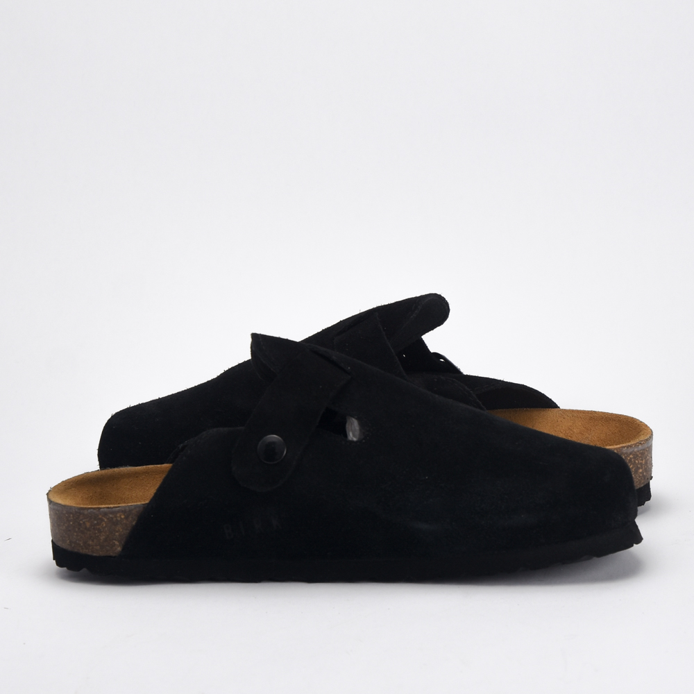 SABOT BIRK DAIM NOIR