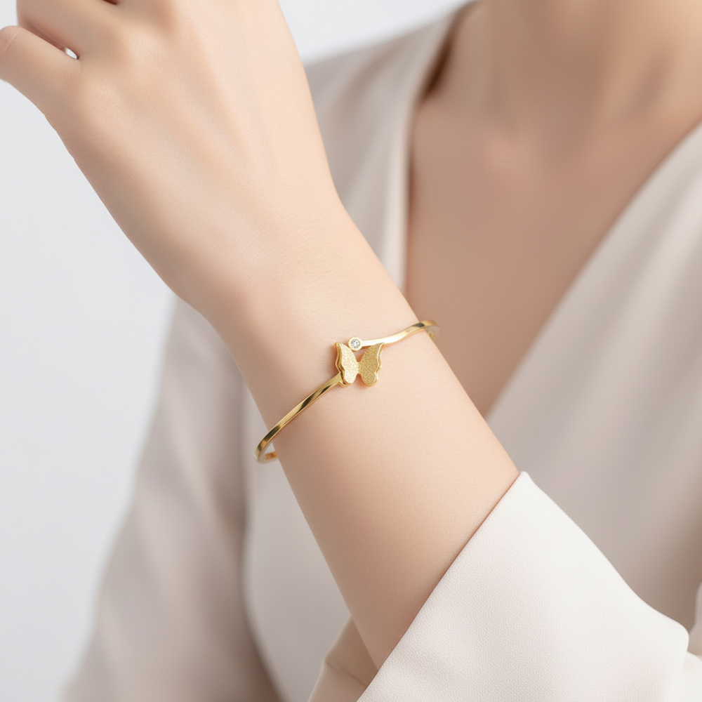 BRACELET PAPILLION-GEMME