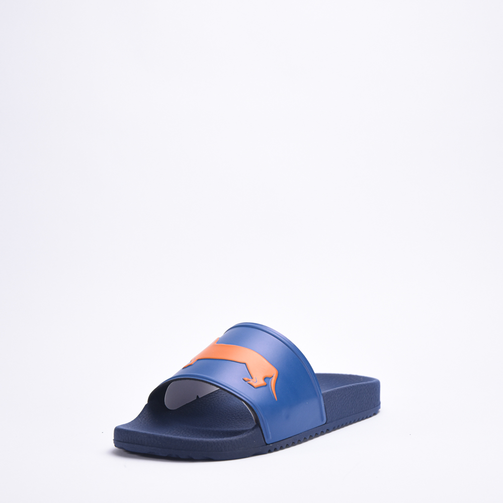 CIABATTA UOMO EVA - LOGO AVIO - ARANCIO