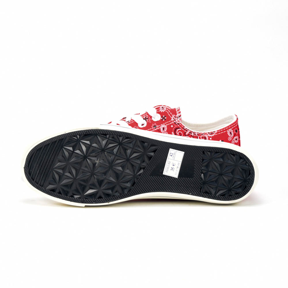 ANDRÉ ESPADRILLE HOMME VOILURE ROUGE