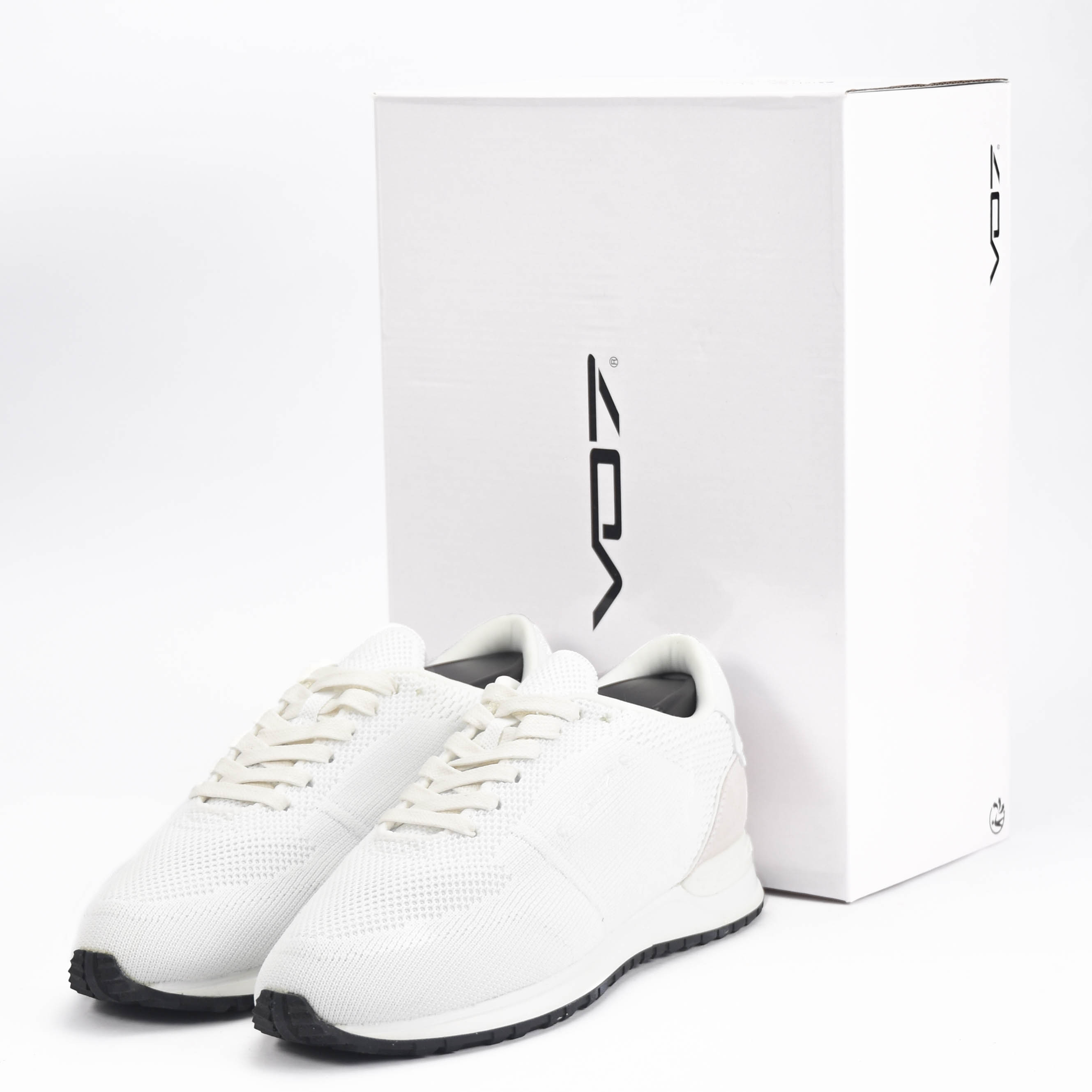 VO7 SHOES MILAN KNIT WHITE