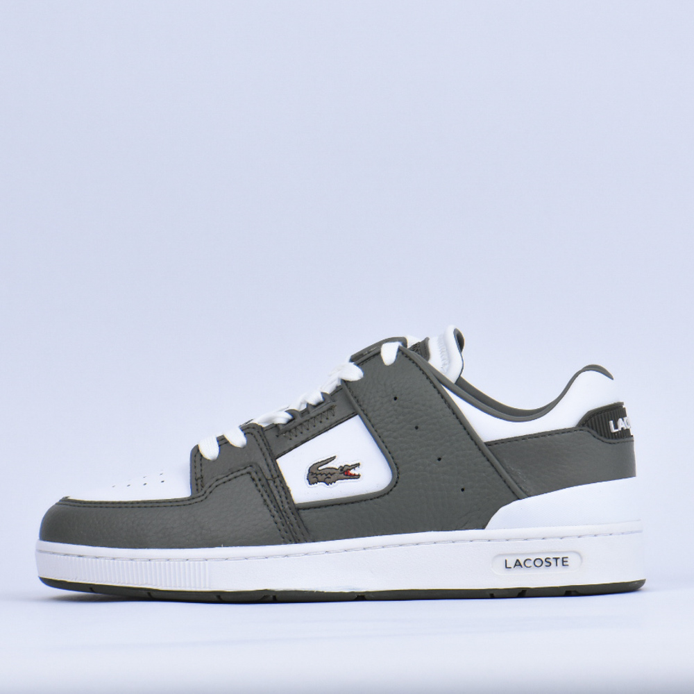 LACOSTE COURT CAGE WHT/KHK