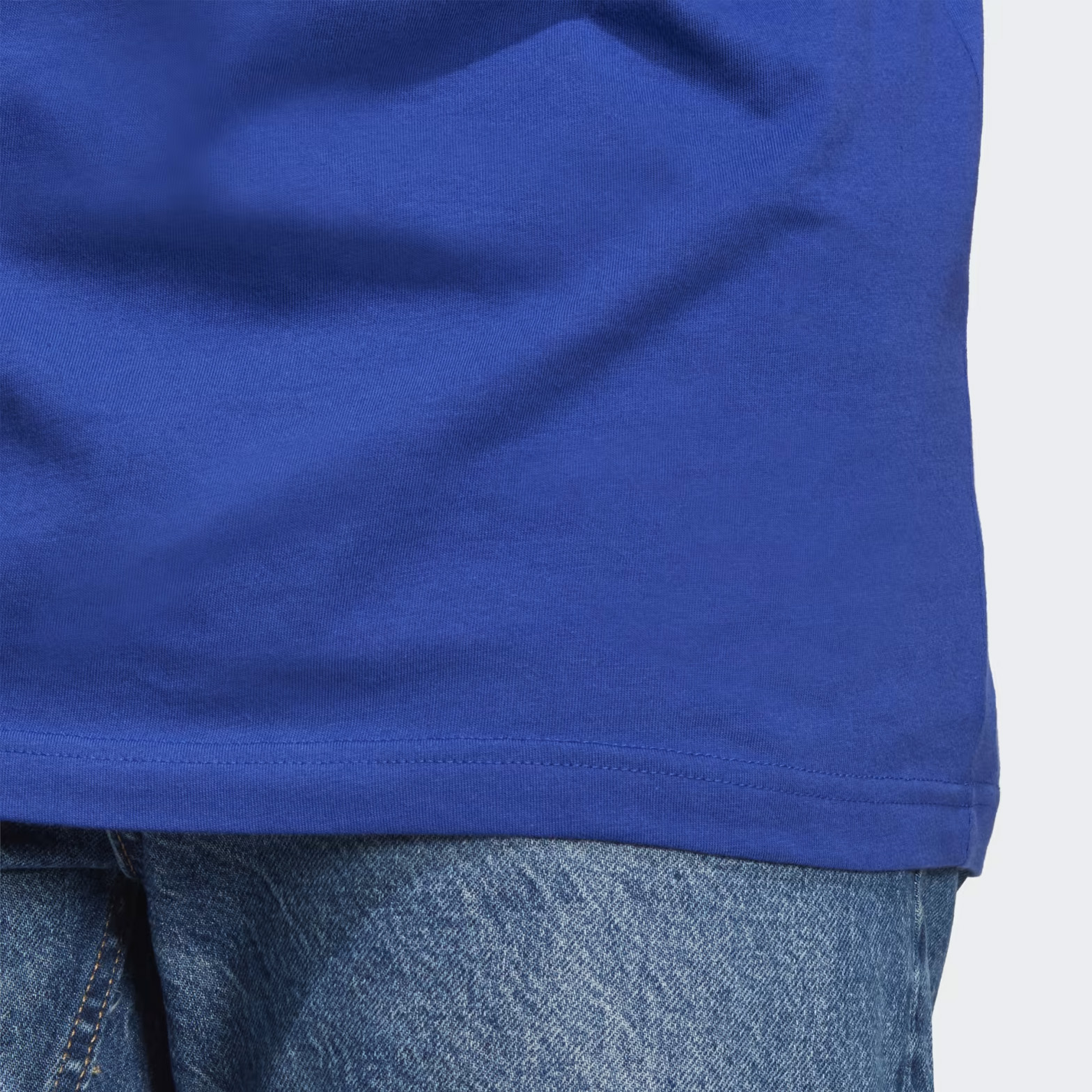 ADIDAS Essentials Single Jersey Linear Embroidered Logo Tee