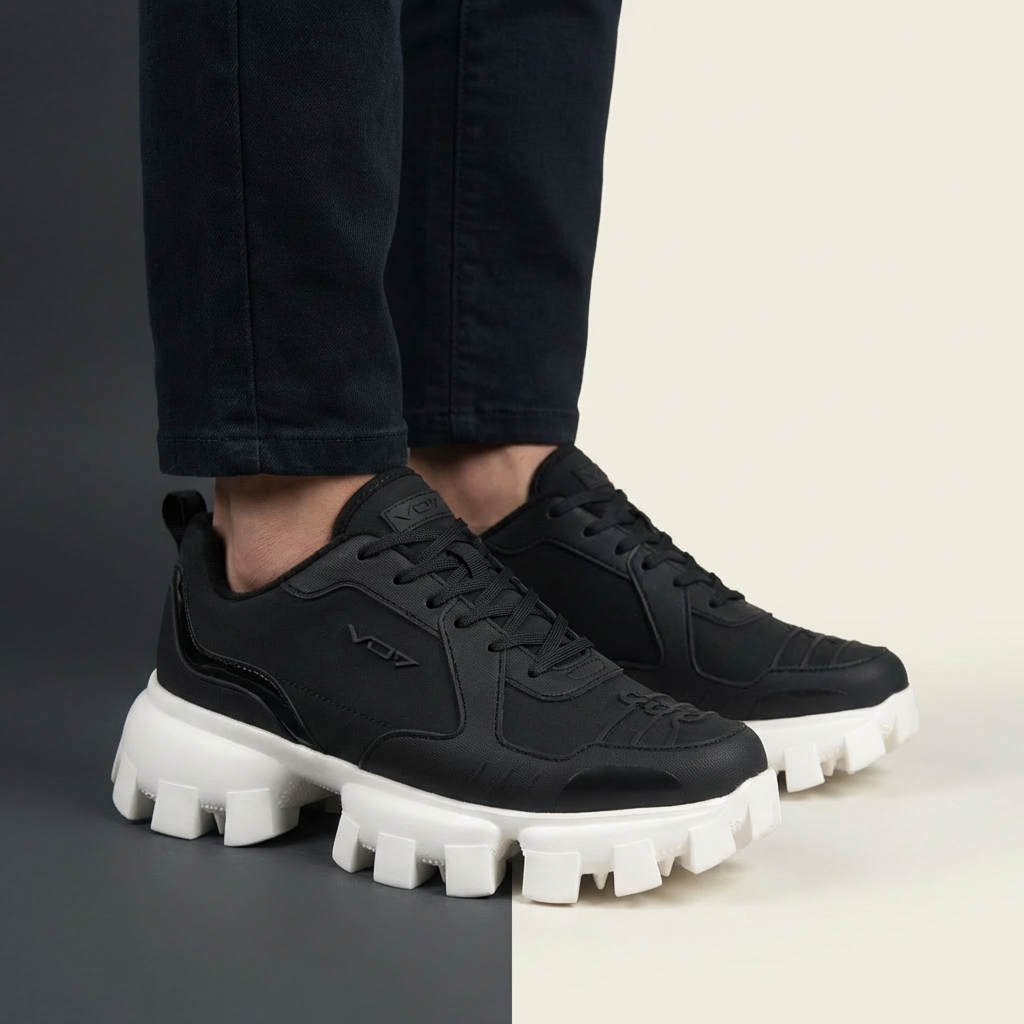 VO7 SHOES AMBER BLACK