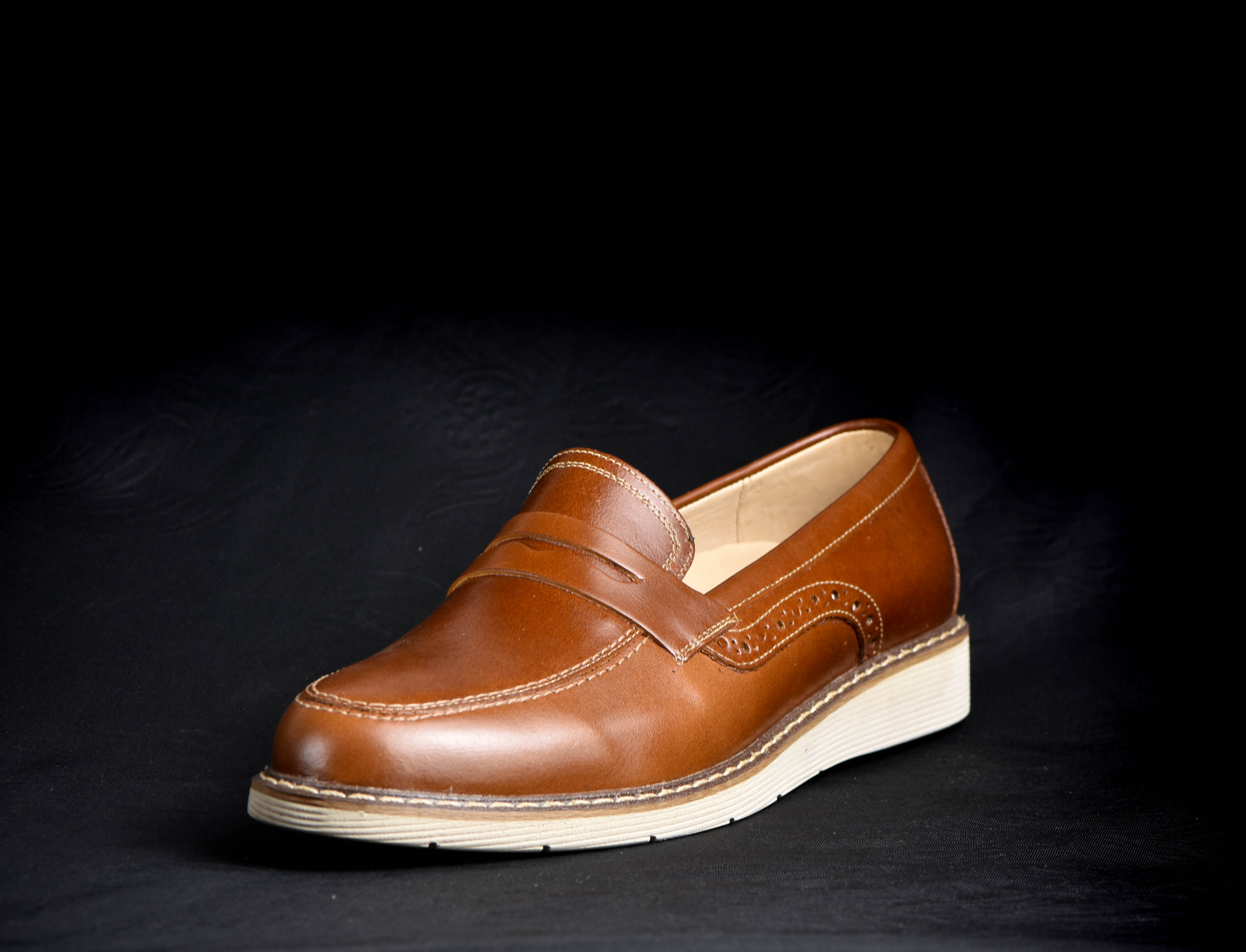 Mocassin marron 