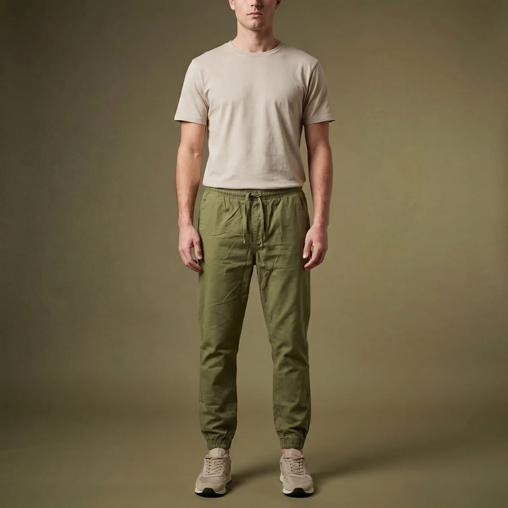DEPART JOGGER SLIM HOMME KHAKI