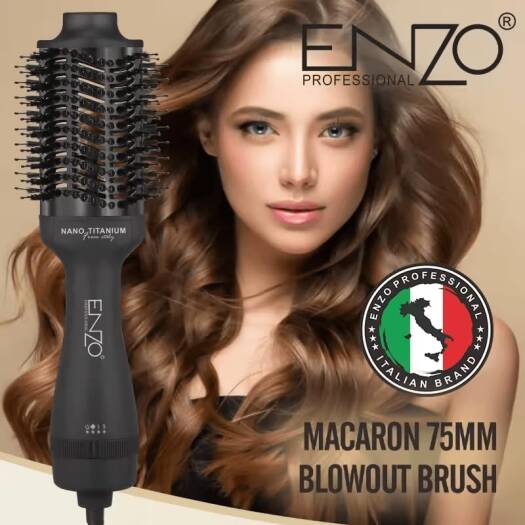 ENZO PROFESSIONAL Brosse Volumisante EN-6215 Professionnelle-1500watt