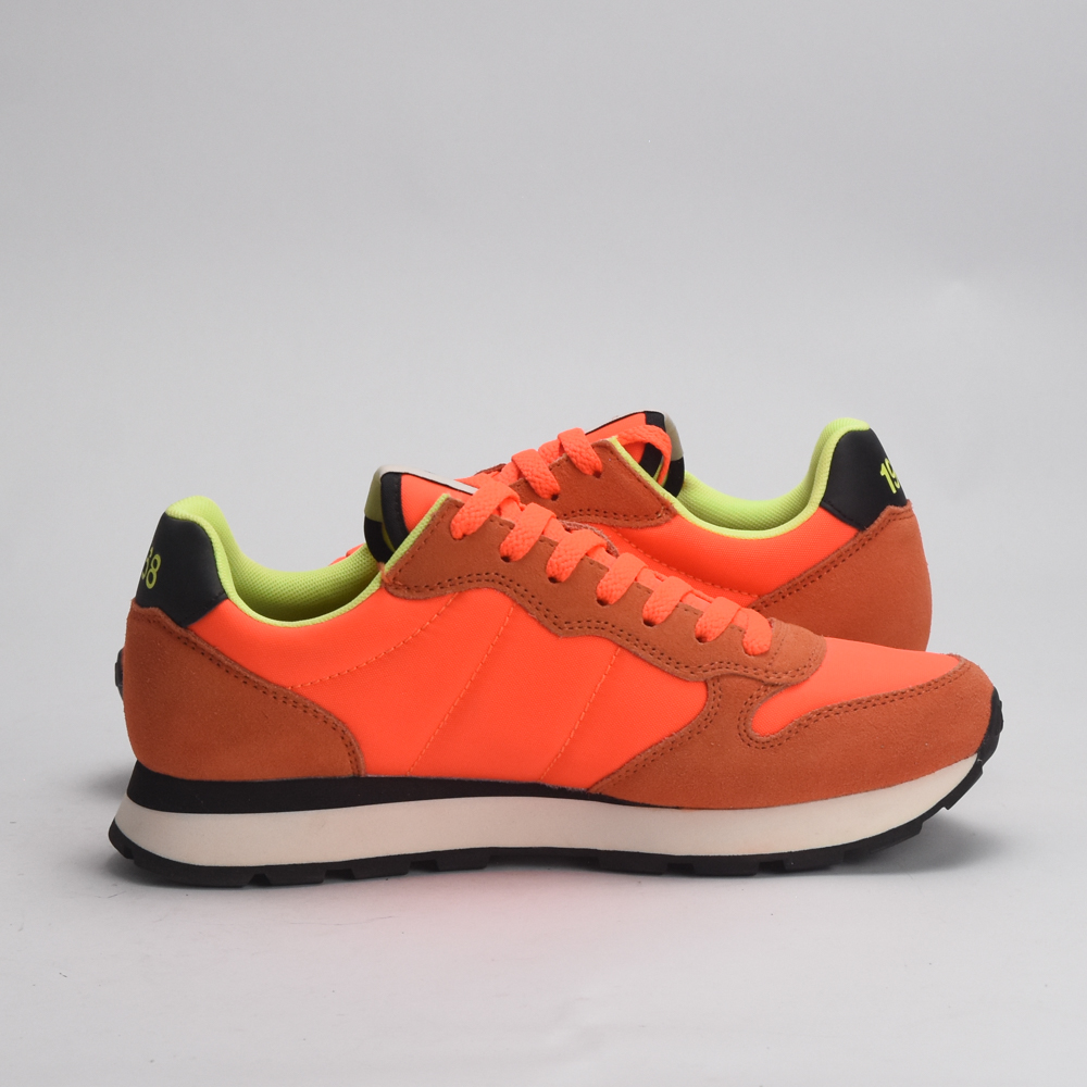 BASKET SUN68-64-ARANCIO FLUO 