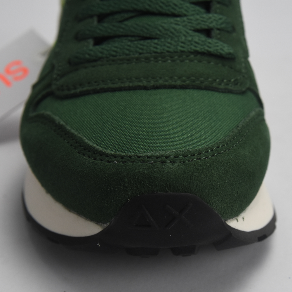 BASKET SUN68 TOM FLUO-37-VERDE SCURO