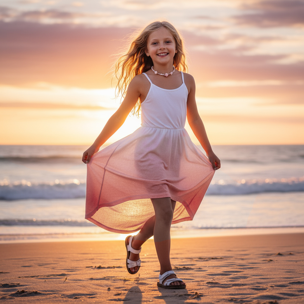 PEPPERTS ROBE D'ÉTÉ FILLE