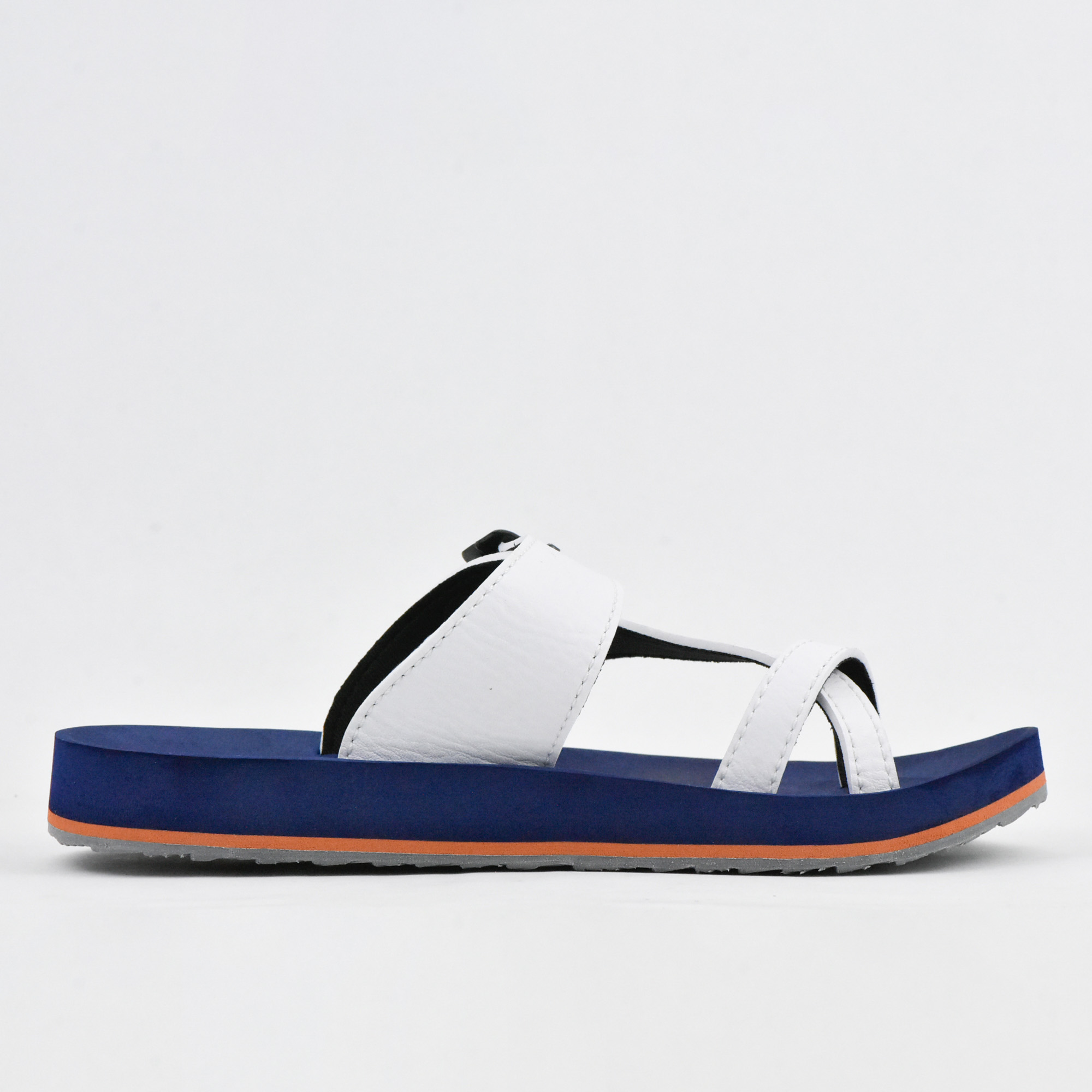 CLAQUETTE AA51M WHITE-NAVY BLUE KITO