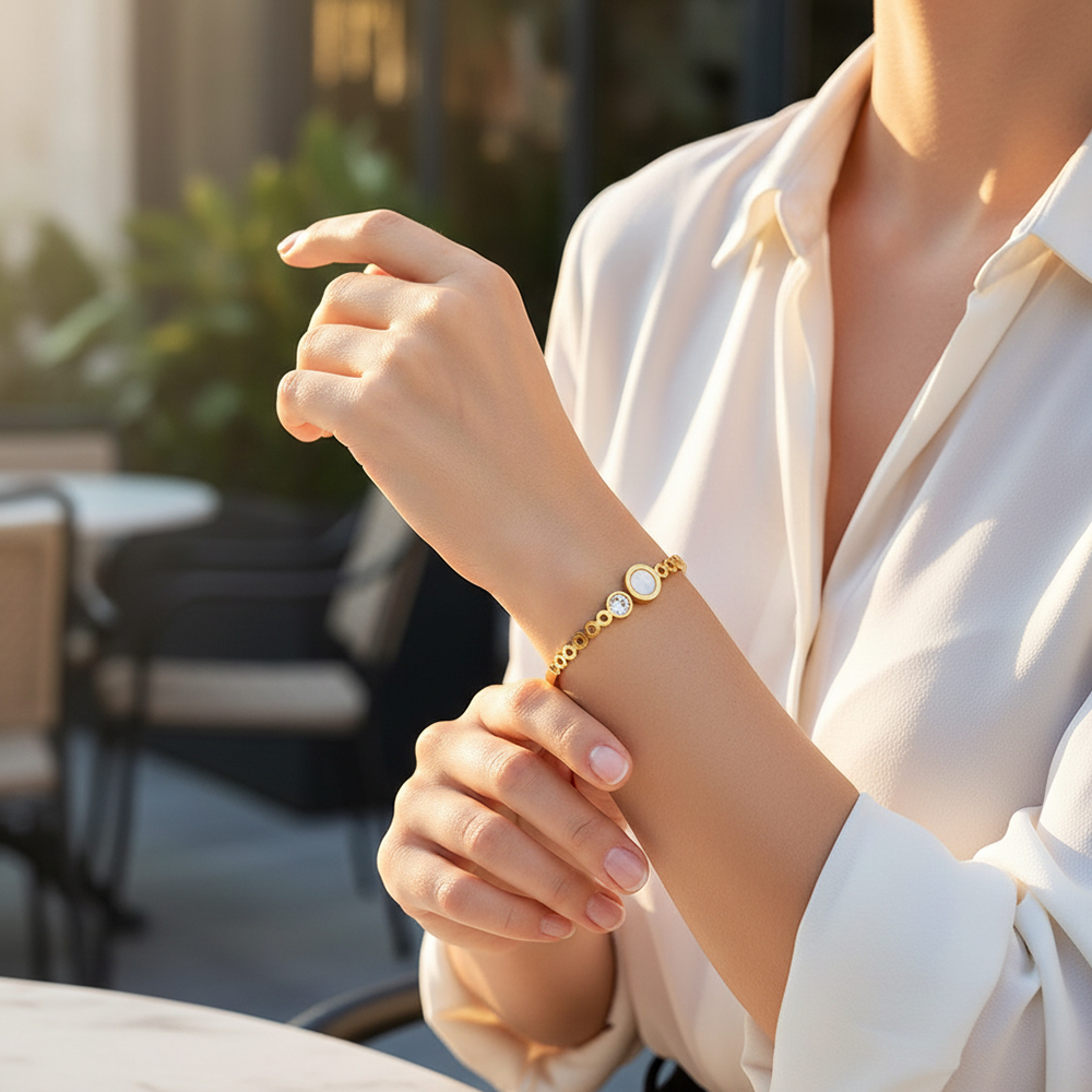 BRACELET COUPLE DE CERCLES