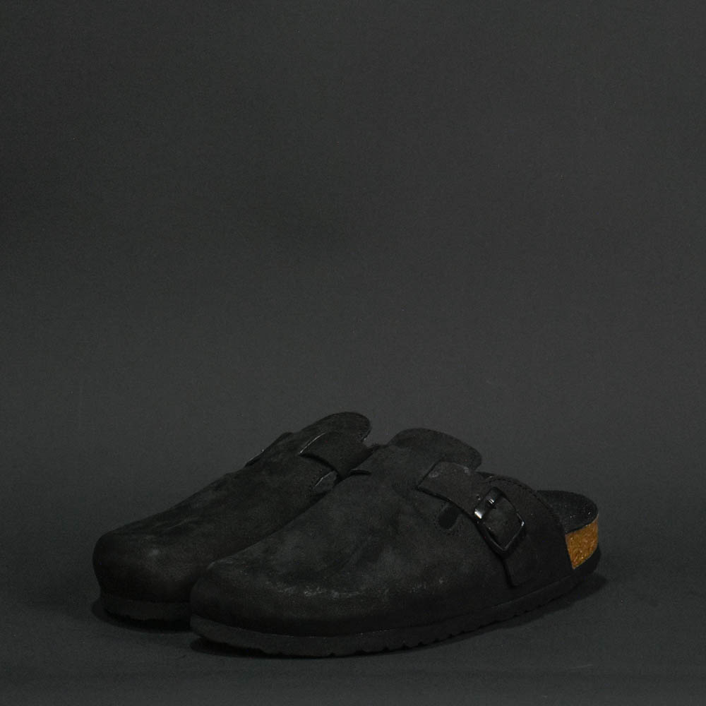 BIRKSBOT NUBUCK NOIR PLANTA NOIR