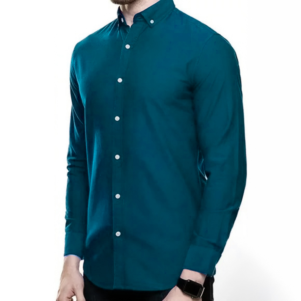 CHEMISE Bleu Pétrole