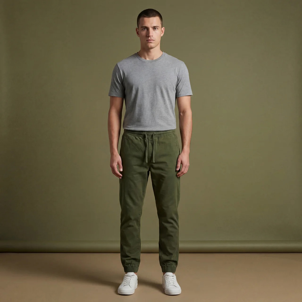 DEPART JOGGER SLIM HOMME VERT M