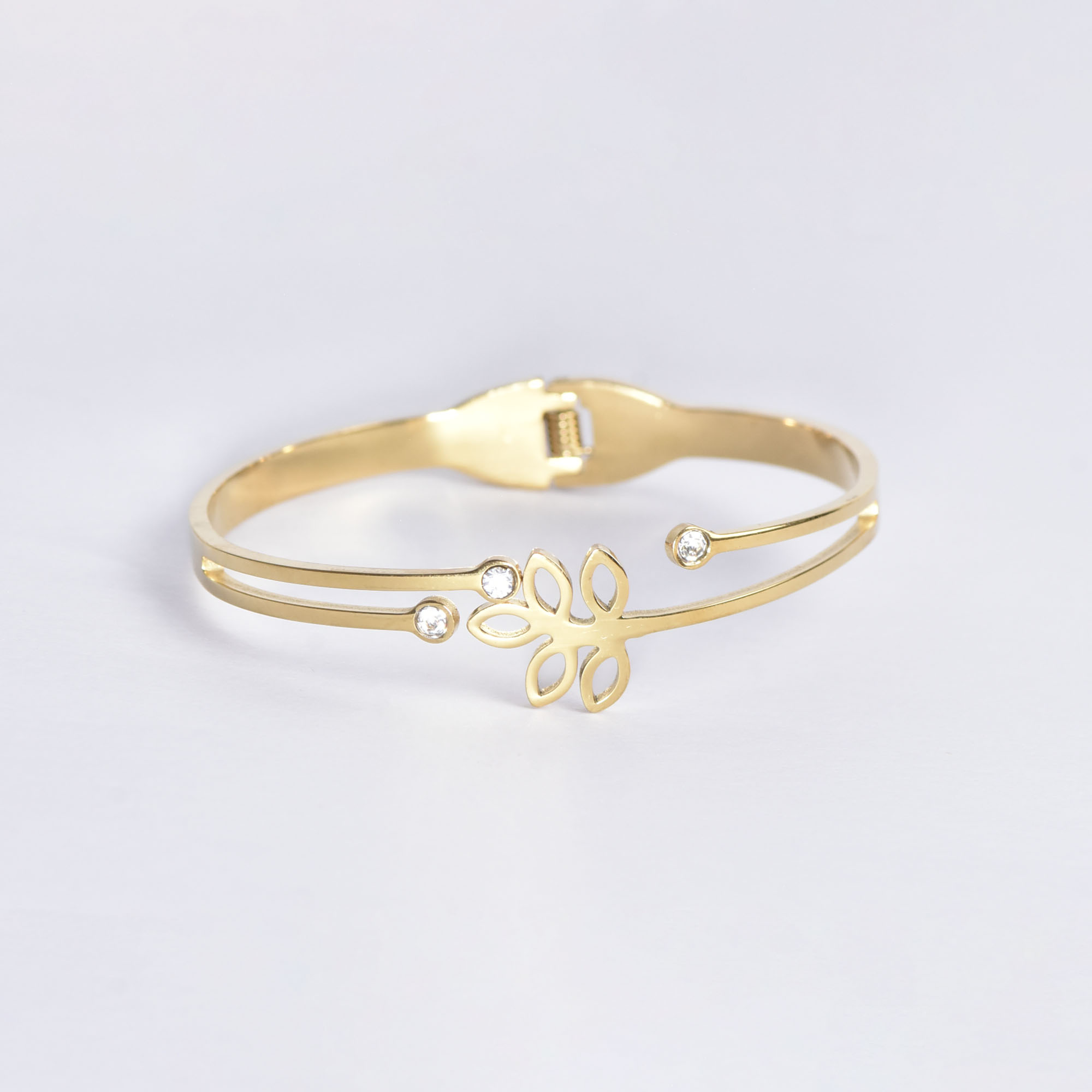 BRACELET FEUILLAGE ÉTOILÉ