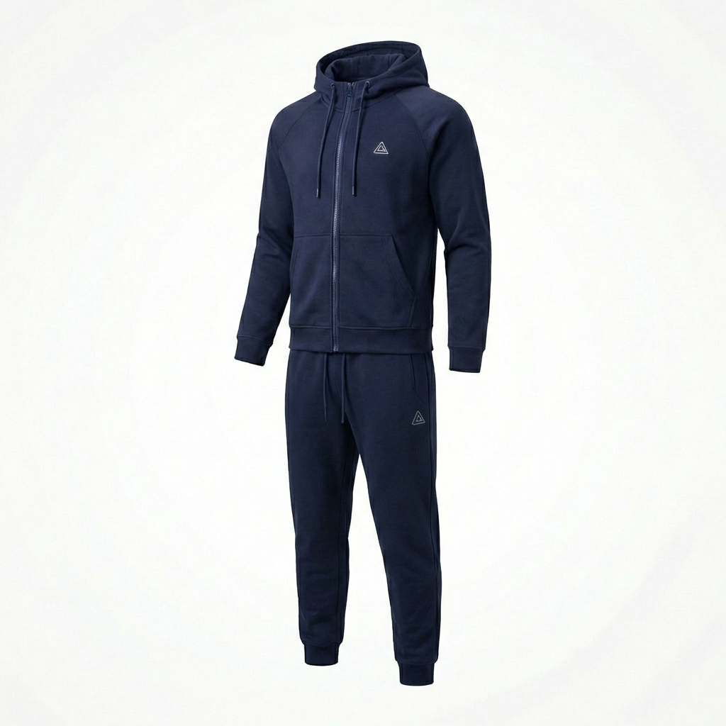 PEAK KNITTED TRACKSUIT NAVY
