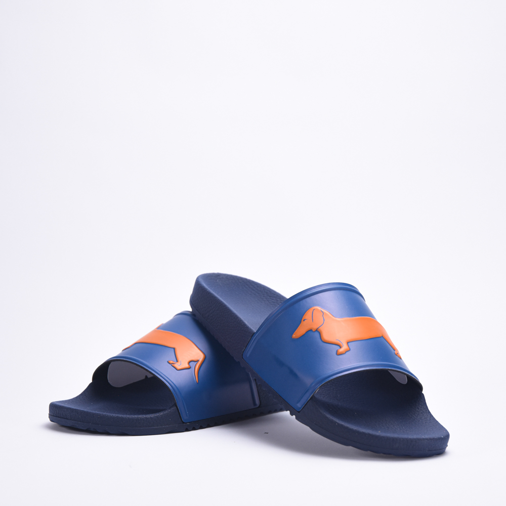 CIABATTA UOMO EVA - LOGO AVIO - ARANCIO