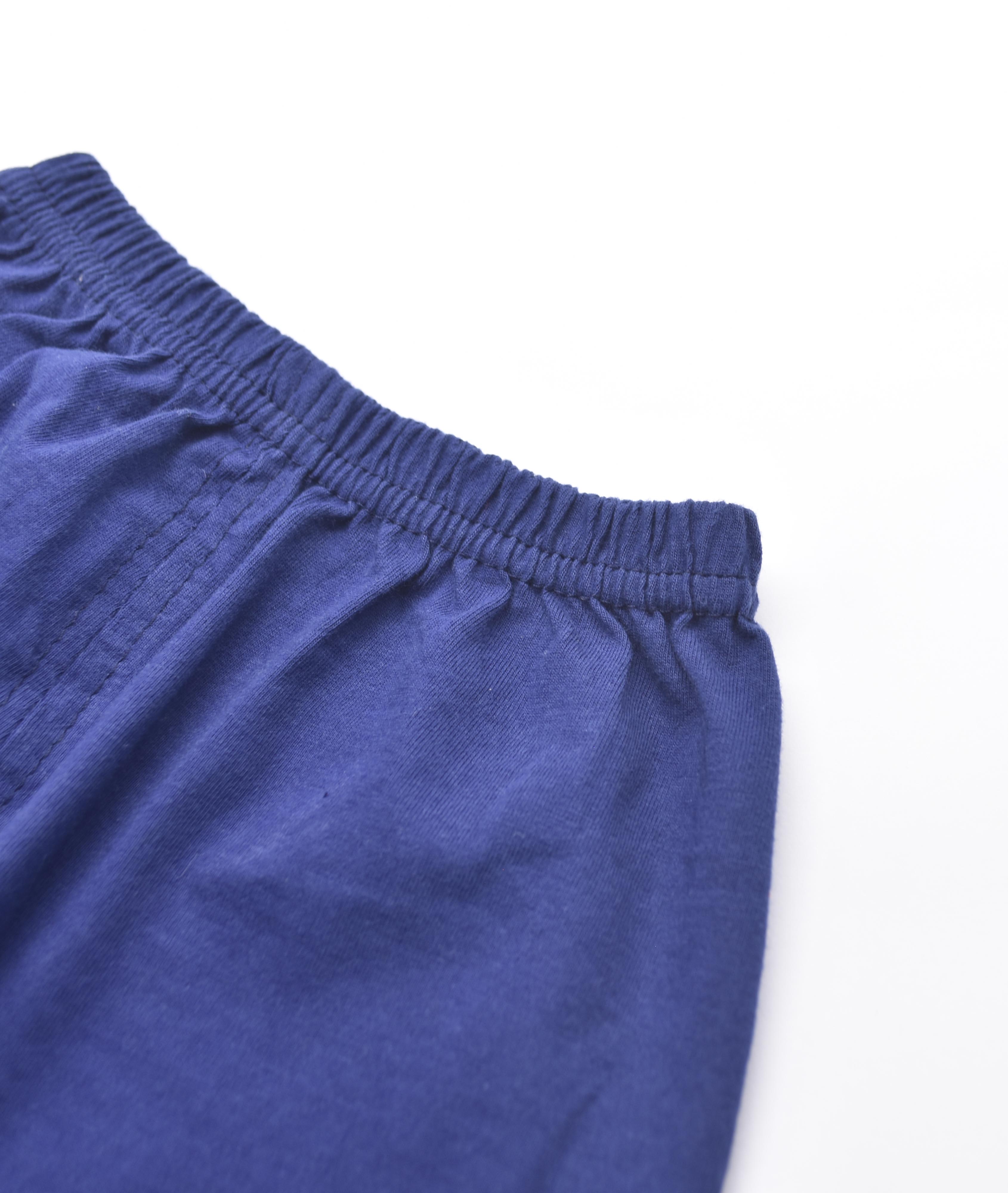 ENSEMBLE BLEU MOTIF - AVION -