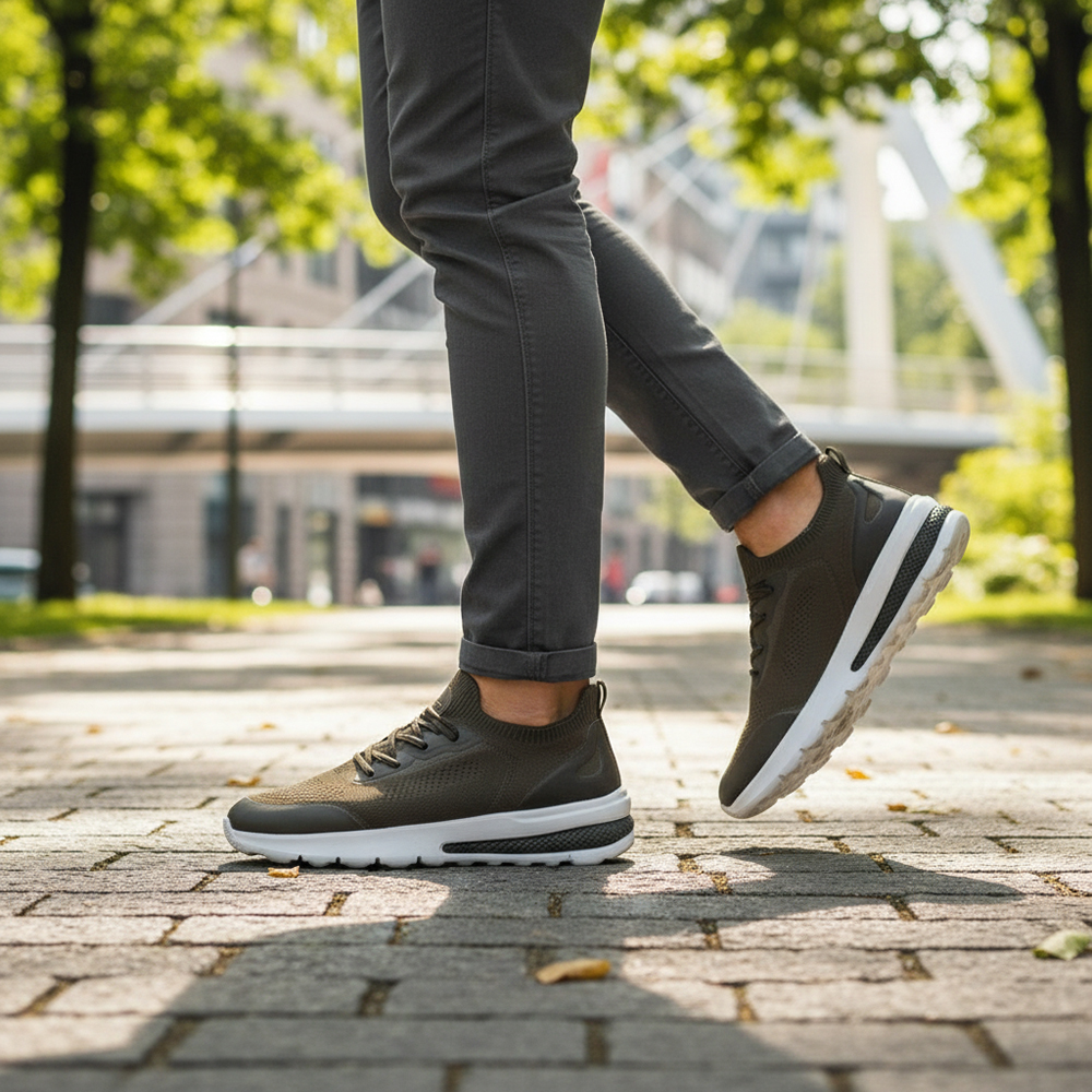 BASKET GEOX U SPHERICA VERT MILITAIRE 