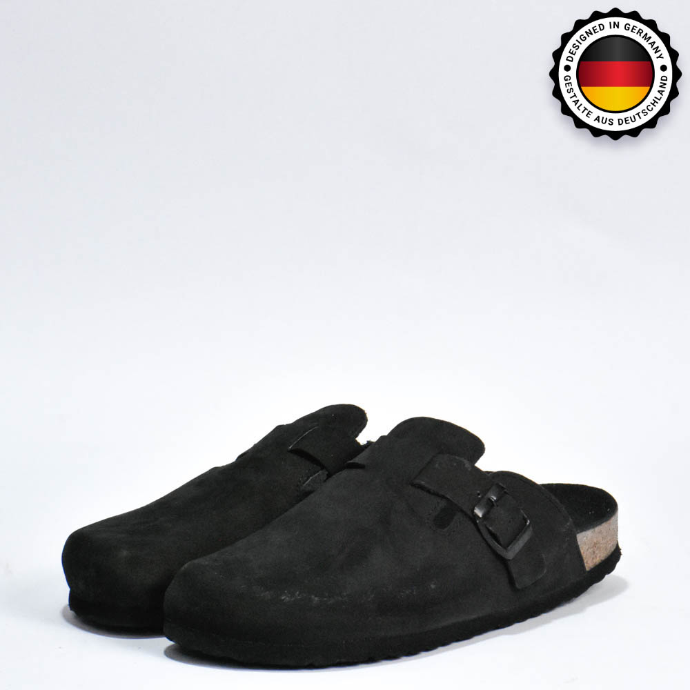 BIRKSBOT NUBUCK NOIR PLANTA NOIR