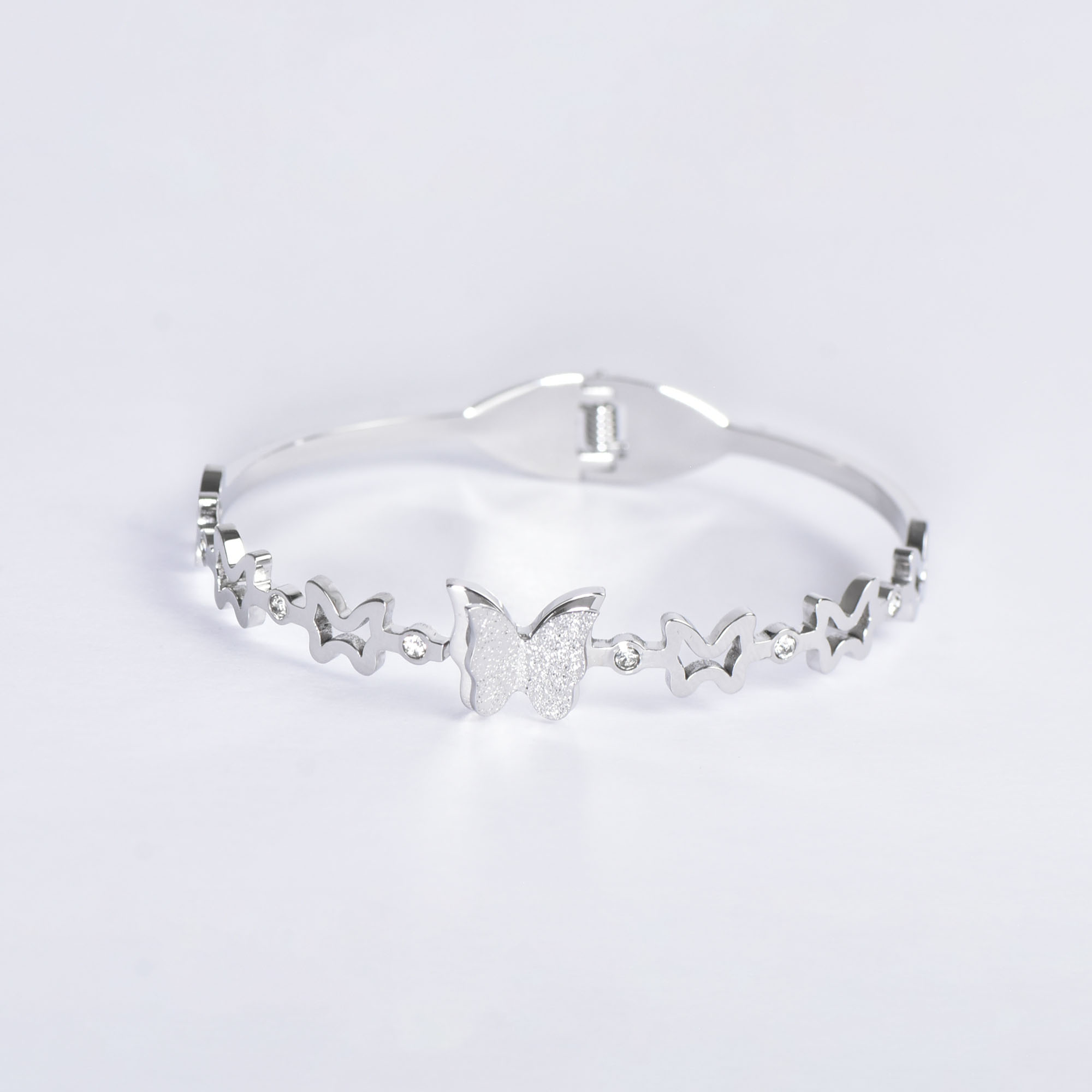 BRACELET TRÔNE DE PAPILLIONS INCRUSRTÉ