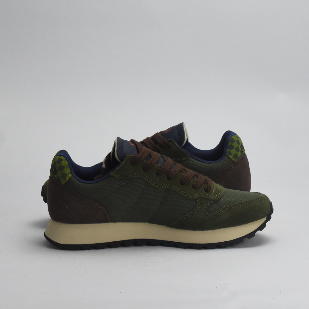 BASKET SUN68 JAKI WINTER 74 MILITARE SCURE 