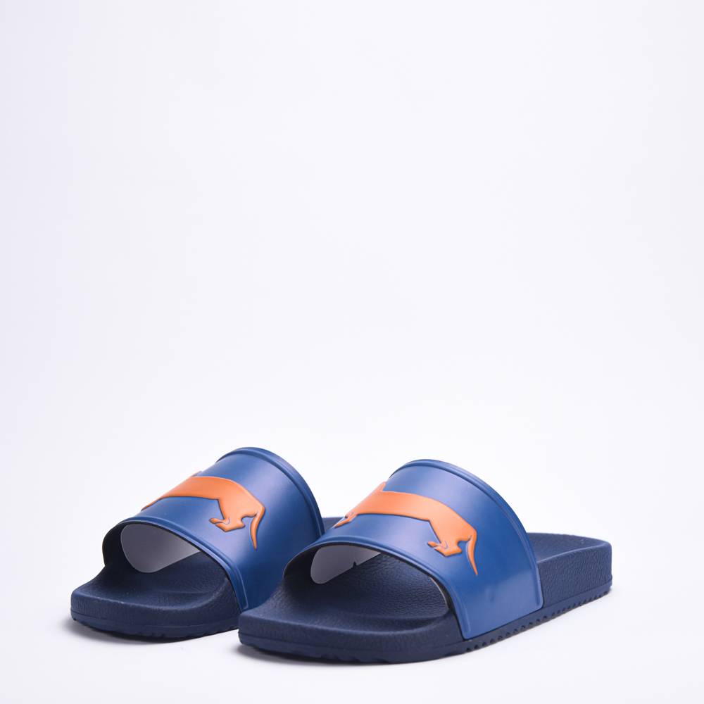 CIABATTA UOMO EVA - LOGO AVIO - ARANCIO
