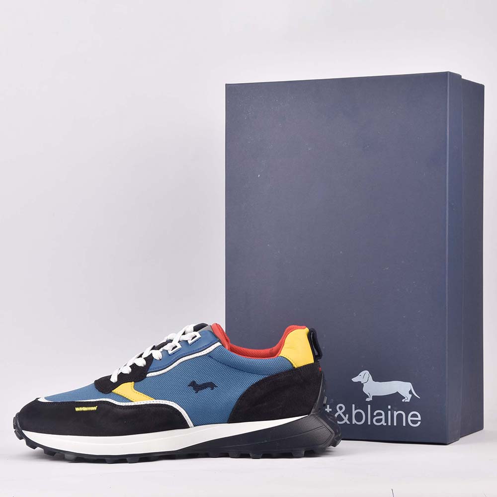 HARMONT AND BLAINE SCARPA UOMO CAMOSCIO   AVIO  