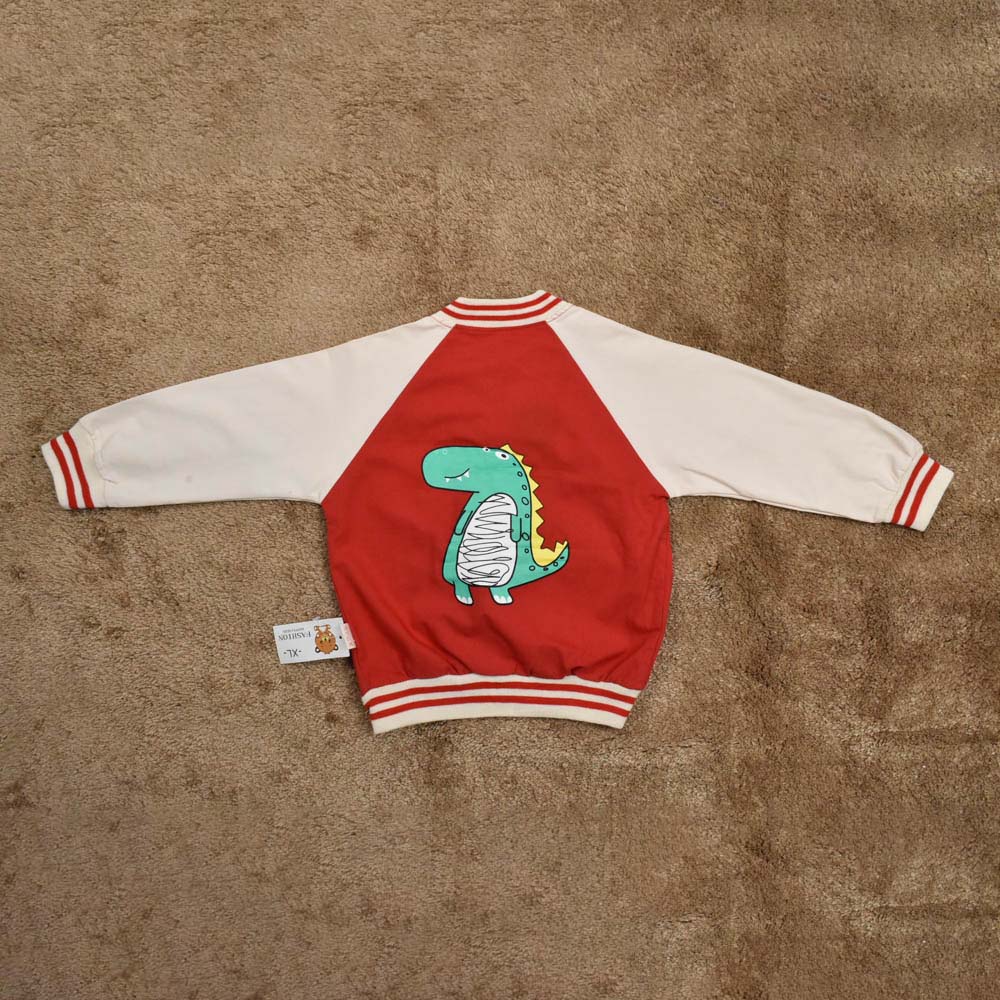 ENSEMBLE DINO 3PCS ROUGE