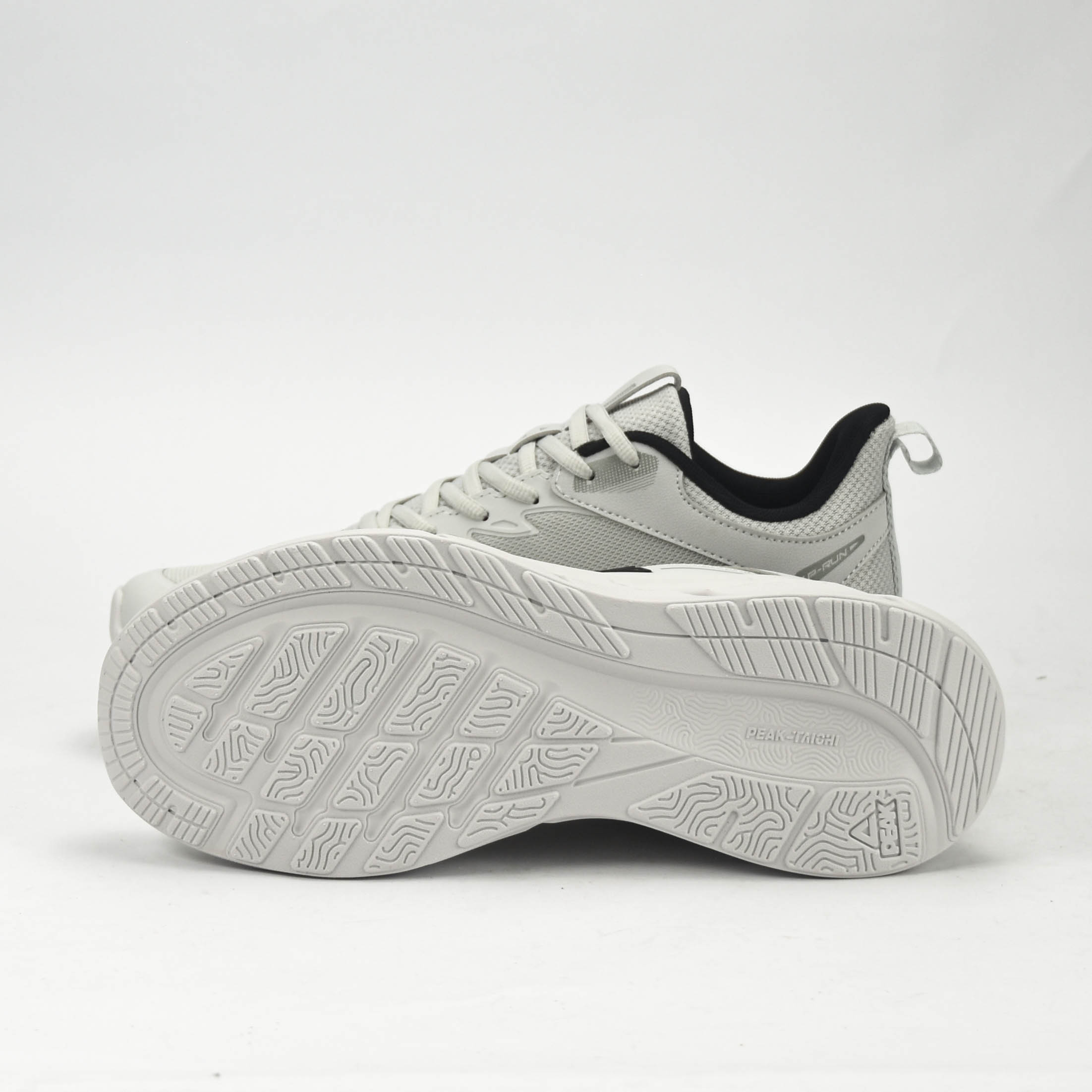 PEAK TRAINING RUNNING SHOES-GREY