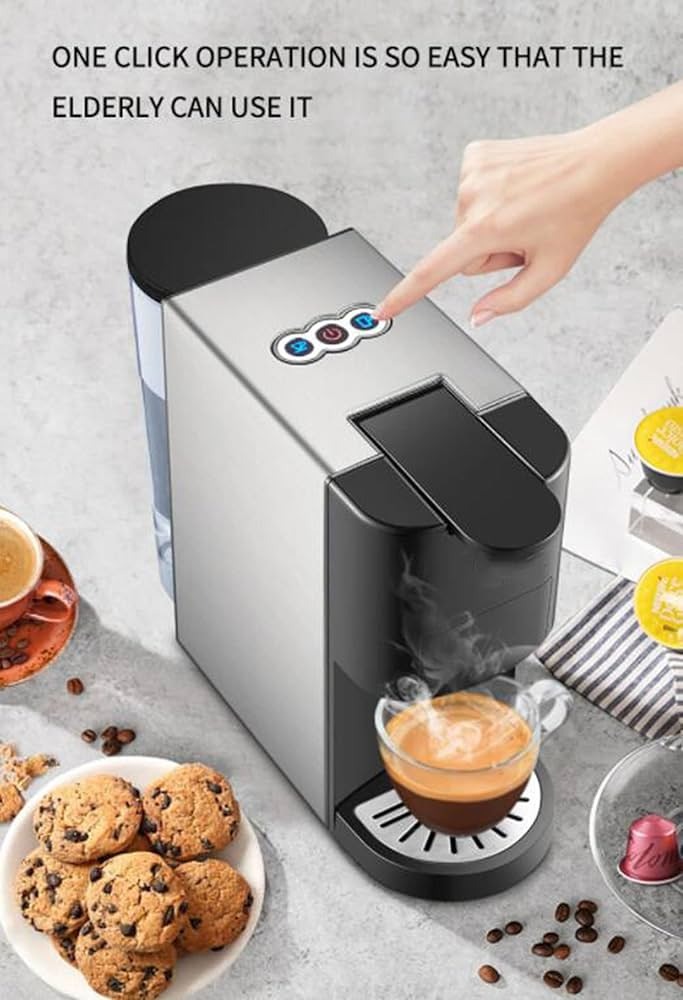 ENZO PROFESSIONAL SINGLE SERVE COFFEE MAKER FROTH AND BREW