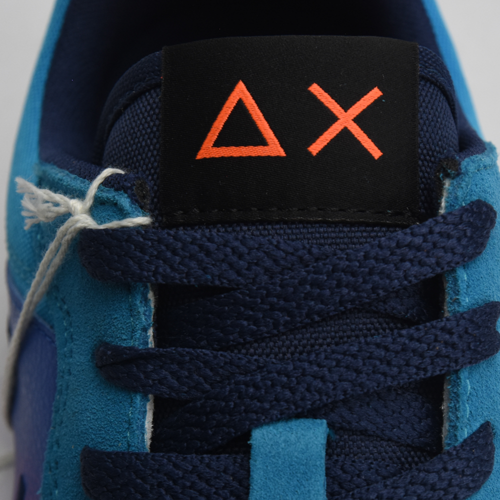 BASKET SUN68 JAKI SOLID 13 TURCHESE