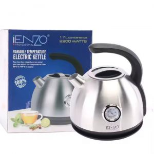 ENZO PROFESSIONAL VARIABLE TEMPERATURE ELECTRIC KETTLE 