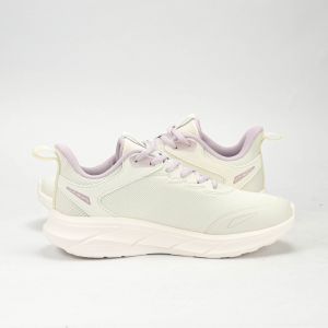 PEAK TRAINING RUNNING SHOES-WHITE/PURPLE