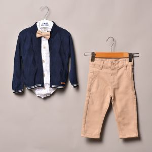 ENSEMBLE ENFANT PANTALON BEIGE	