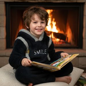 pyjama fourrure - motife smile 