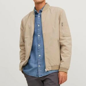 JACK & JONES BOMBER JOMER BOMBER BEIGE