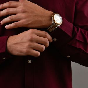 CHEMISE Grenat
