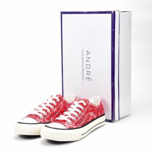 ANDRÉ ESPADRILLE HOMME VOILURE ROUGE