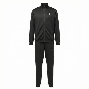 Peak Knitted Tracksuit Black